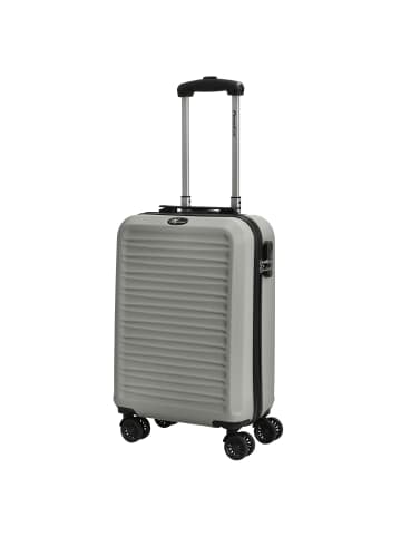 Check.In Paradise by  Havanna 2.0 - 4-Rollen-Kabinentrolley 55 cm (pink) in silber