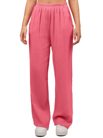 Reichstadt Damen Oversized Hose Musselin in Pink