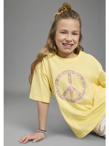 Kidsworld T-Shirt in gelb