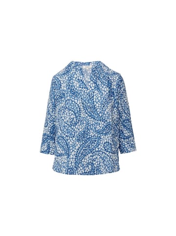 S.OLIVER RED LABEL Langarmbluse in Blau