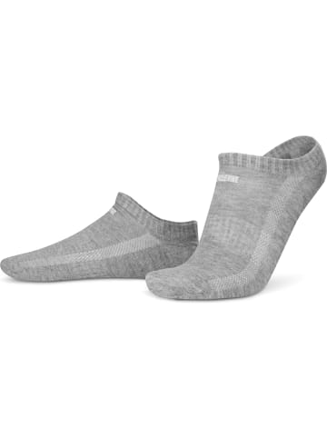 Circle Five 6 Paar Sneaker-Socken inkl. Silikongrip in Grau