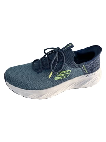 Skechers Slipper EDGERIDE-RAYGO SLIP-INS in blau/kombi