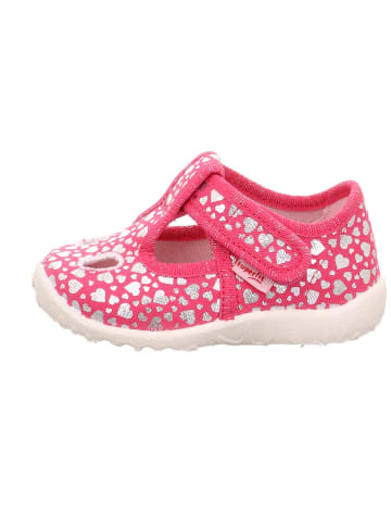 superfit Hausschuh Lauflernschuh in rosa