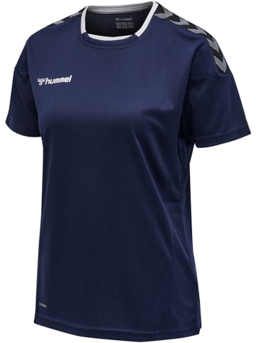 Hummel Hummel T-Shirt Hmlauthentic Multisport Damen Atmungsaktiv Schnelltrocknend in MARINE
