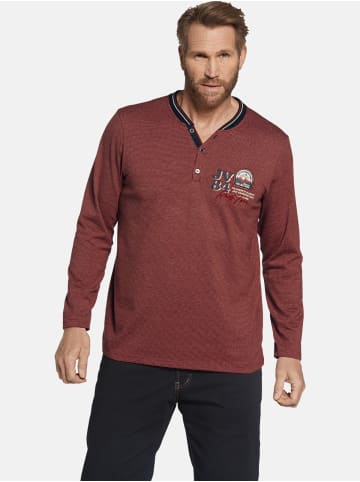 Jan Vanderstorm Sweatshirt BIRKIR in dunkelorange