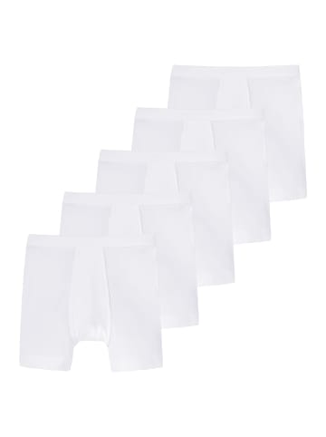 Schiesser Long Short / Pant Essentials Feinripp in Weiß