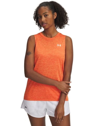 Under Armour Sportshirt "Tech Tanktop Twist" in Orange