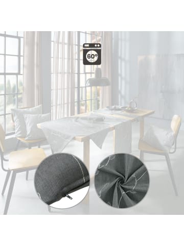 Erwin Müller Kissenhülle Girona in grau