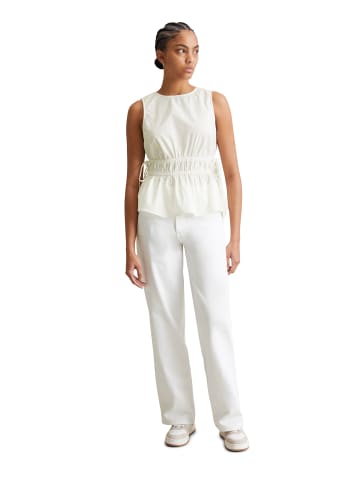 Marc O'Polo DENIM Blusentop shaped in Silky White