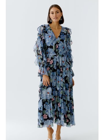 Oui Maxikleid in dk blue  blue