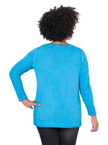 Angel of Style Langarmshirt in helltürkis