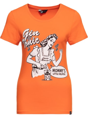 Queen Kerosin Shirt in Orange