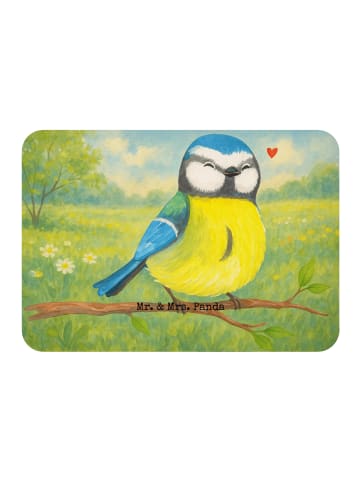 Mr. & Mrs. Panda Pinnwand Magnet Vogel Blaumeise Design ohne Spruch in Weiß