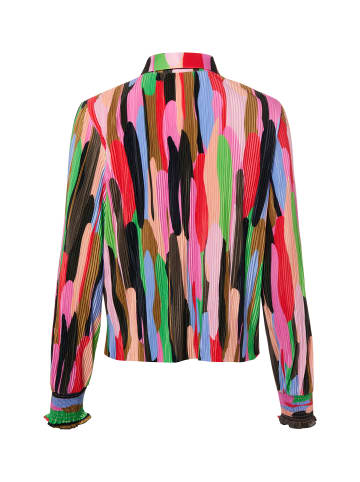 NÜMPH Hemdbluse Nuamara in altrosa mehrfarbig