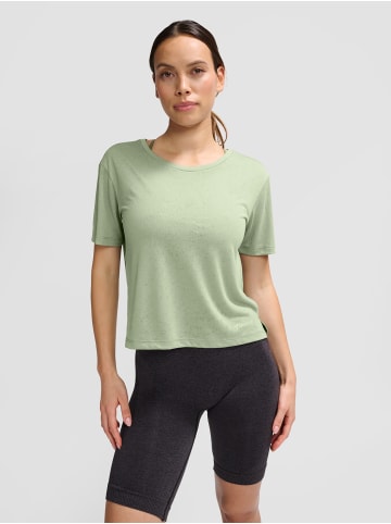 Hummel T-Shirt Hmlmt Light Damen in SEAGRASS