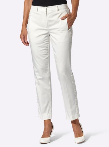 WITT WEIDEN Stoffhose in ecru