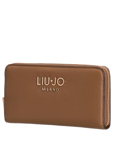 Liu Jo Caliwen XL Zip Around - Geldbörse 12cc 19 cm (nero) in suede