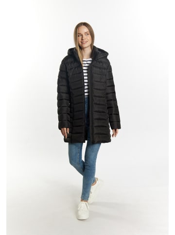 ICEBOUND Wattierter Parka in Schwarz