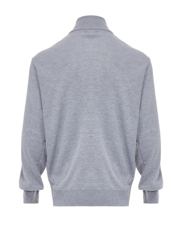 fernell Herren Cardigan in Hellgrau Melange