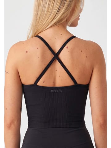 SNOCKS Sport-BH Bralette Schwarz 1 Stück