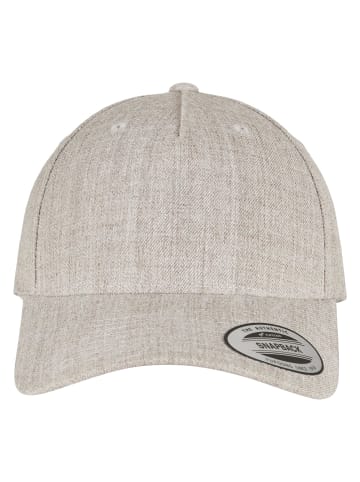 Flexfit Flexfit Unisex YP CLASSICS 5-PANEL PREMIUM CURVED VISOR SNAPBACK CAP in heather grey