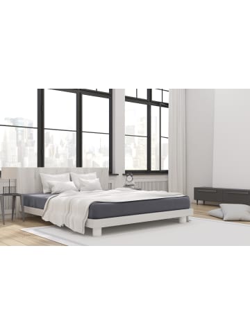 Hahn Haustextilien H.G. Hahn Spannbetttuch Primera Mako-Feinjersey in anthrazit