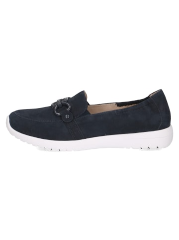 Caprice Slipper in ocean suede
