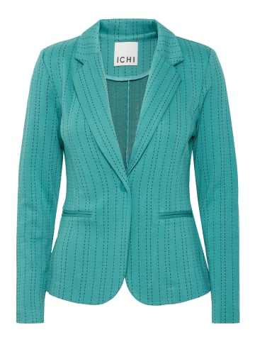 ICHI Blazer IHRUTI Regular fit in Green-Blue Slate Stripe