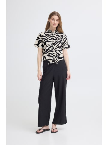 ICHI Hemd kurzarm IHLINNO Loose fit in GRAPHIC ANIMAL