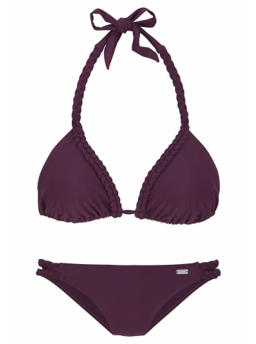 Buffalo Triangel-Bikini in bordeaux