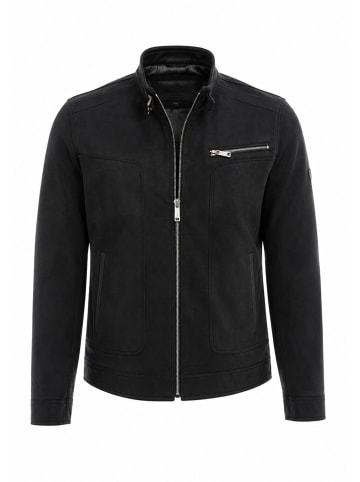 Pierre Cardin Jacke Slim Fit in Schwarz