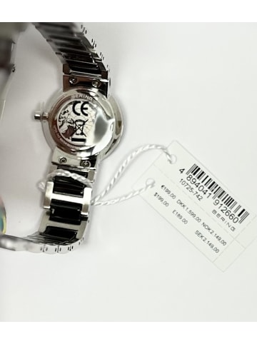 Bering Quarzuhr für Damen in silber