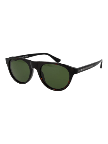 Web Männer Sonnenbrille Panto Braun