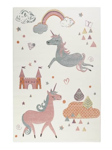 ESPRIT Kinderteppich Sunny Unicorn in weiß
