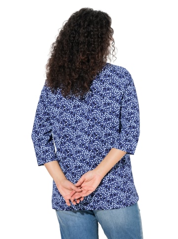 Ulla Popken Shirt in dunkelblau