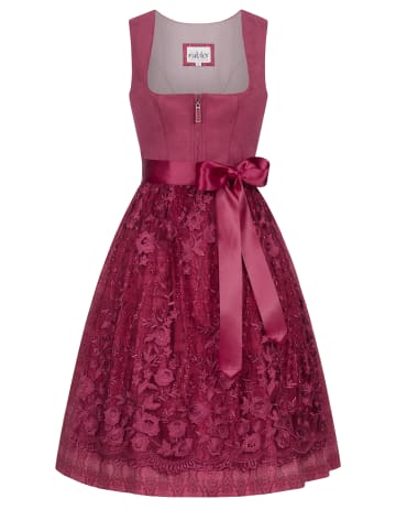 Nübler Midi Dirndl Gundi in Beere