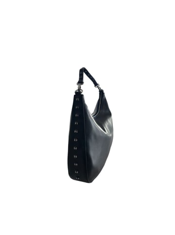 Twinset Schwarz PU Damen Schulter Tasche