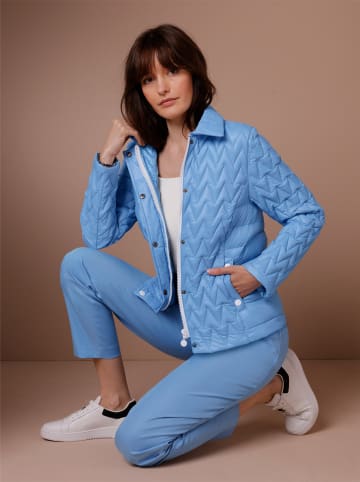 creation L Daunen-Steppjacke in himmelblau