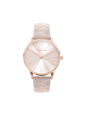 Tamaris Uhr - Stamped Flowers in beige