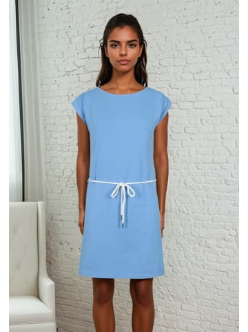 Salzhaut Kurzes Kleid (Mini) USSELIG - UNI in Ice Blue