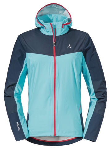 Schöffel Regenjacke "2.5L Jacket Epic Trail L" in medium turquoise