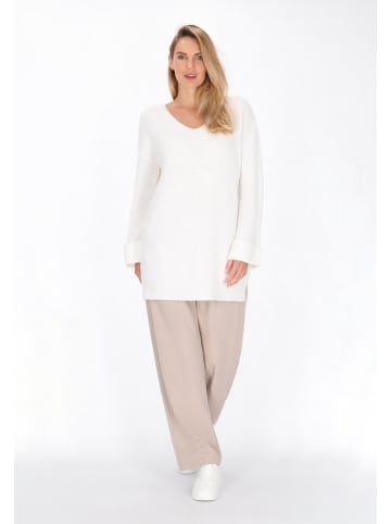 usha WHITE LABEL Sweater in white melange
