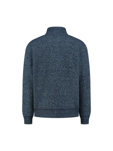 MGO leisure wear Pine Cardigan in Blau