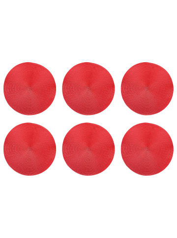 Butlers Butlers Tischset AMBIENTE 6er-Set in Rot