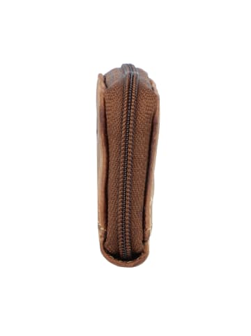 Greenburry Vintage Schlüsseletui Leder 8,5 cm braun