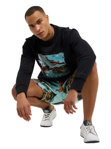 Carlo Colucci Sweatshirt Delli in Schwarz