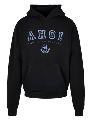 F4NT4STIC Hoodie Hoodie Ahoi Knut & Jan Hamburg in schwarz