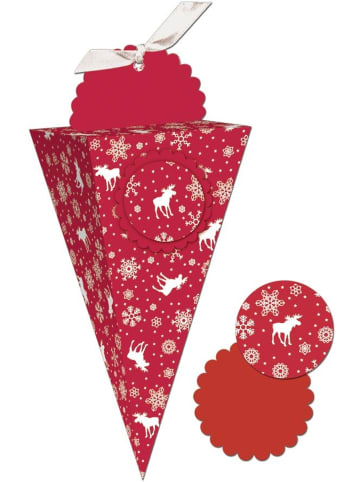 Buntpapierfabrik Ludwig Bähr Geschenkbox Chiara 7,5x20x7,5cm Packung mit 5 Stück Motiv: 19