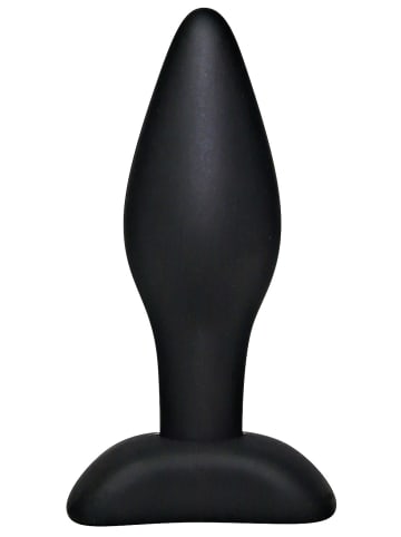 Black Velvets Analplug Butt plug small in schwarz