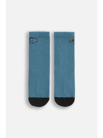 Coccodrillo Socken in blau